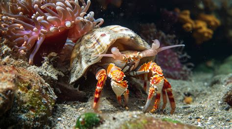   hermit crab：一種擁有堅硬外殼和驚人適應力的奇妙海洋生物！